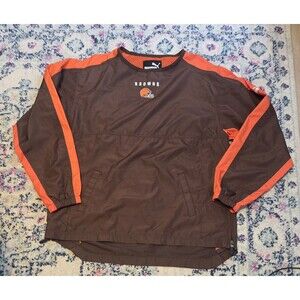 NFL CLEVELAND BROWNS AMERICAN FOOTBALL TRAINING TOP PUMA M Vintage